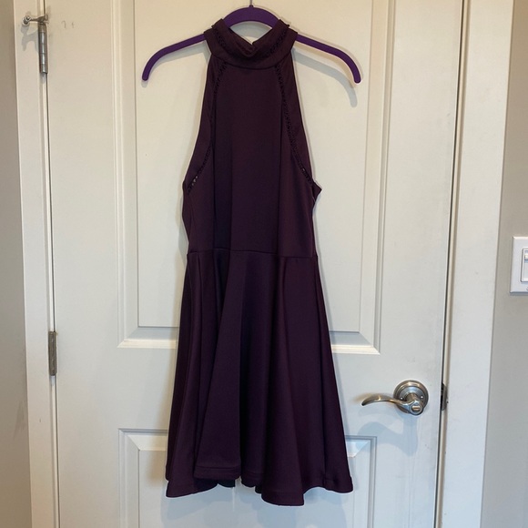 B Darlin Dresses & Skirts - 2/$20 NWT Maroon Halter Neck Dress
